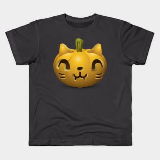Thanksgiving Pumpkin T shirt,Thanksgiving Shirt,Cat Face Shirts,Cat Tees Kids T-Shirt
